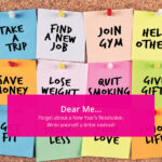 Forget about New Year resolutions and write yourself a letter instead!